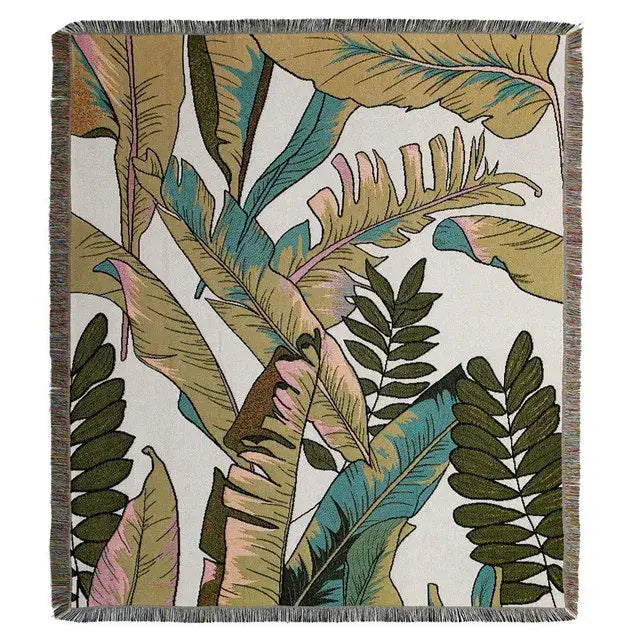 Floral Cotton Blanket
