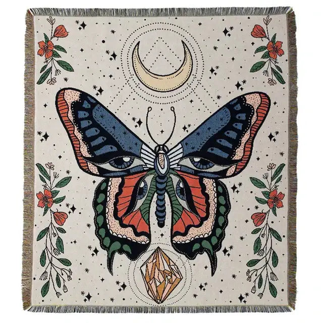 Floral Cotton Blanket