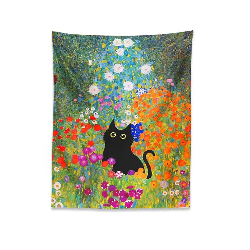 Floral Boho Tapestry Decor