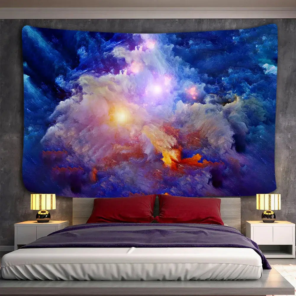 Psychedelic Cosmic Wall Tapestry