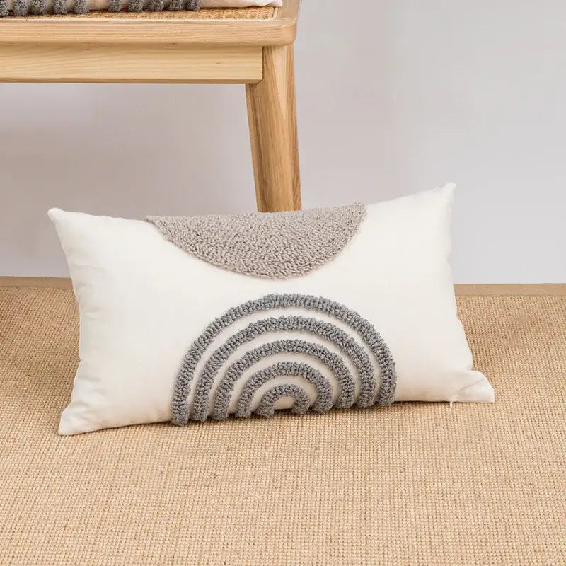 Embroidered Boho Cushion Cover