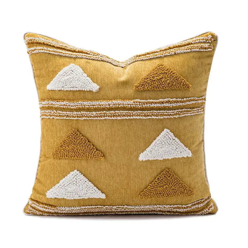 Embroidered Boho Cushion Cover