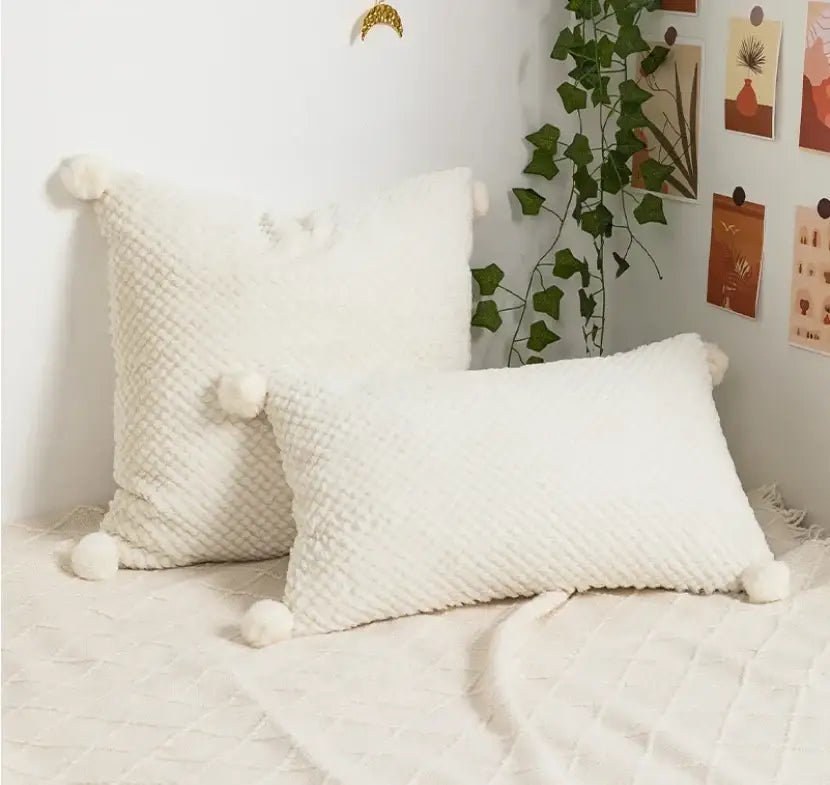 Mustard Cream Cushion Cover