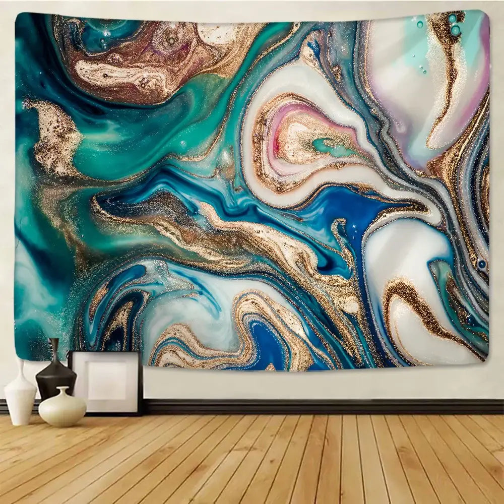 Marble Abstract Wall Tapestry
