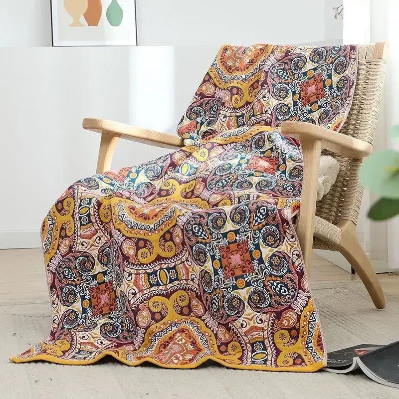 Patchwork Cotton Bath Towel