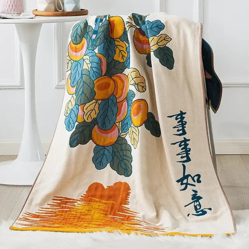 Patchwork Cotton Bath Towel