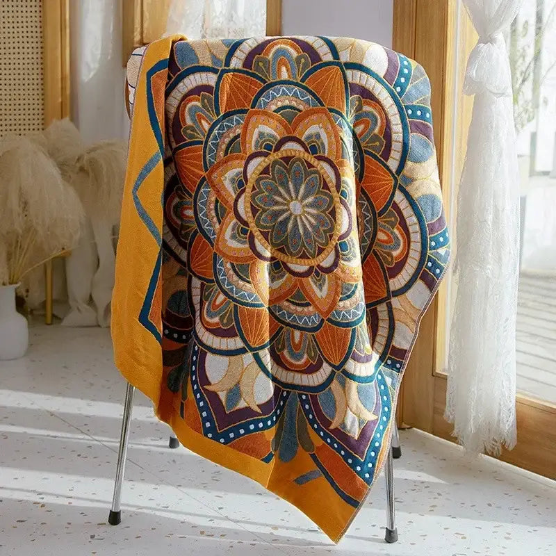 Patchwork Cotton Bath Towel