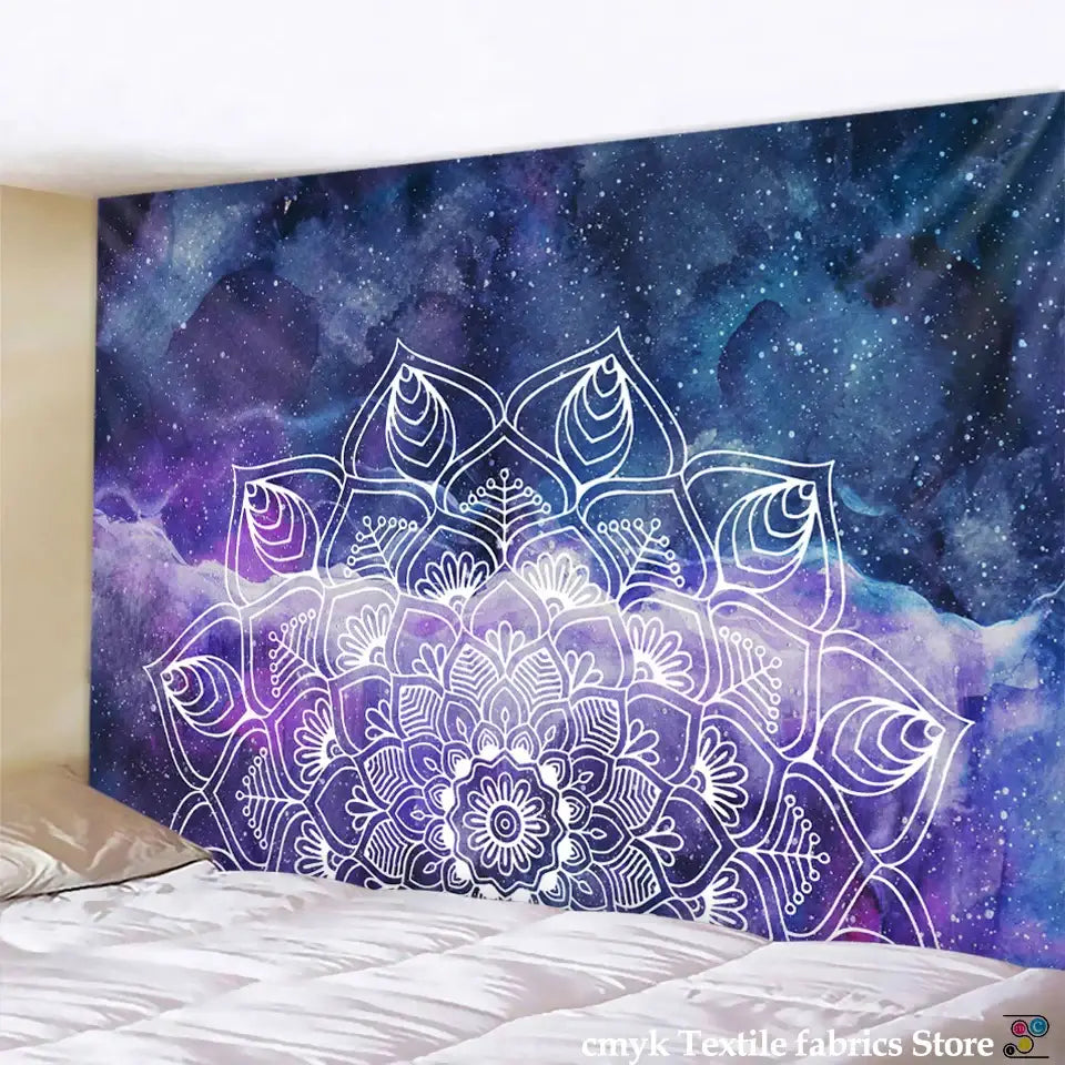 Mandala Galaxy Wall Tapestry