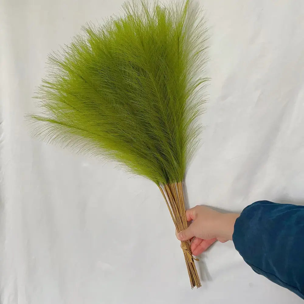 White Beige Pampas Grass