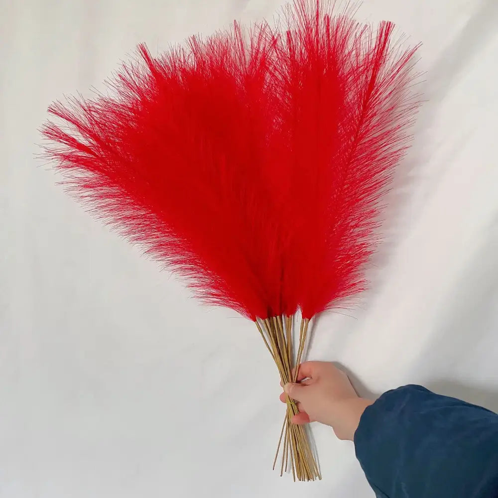 White Beige Pampas Grass