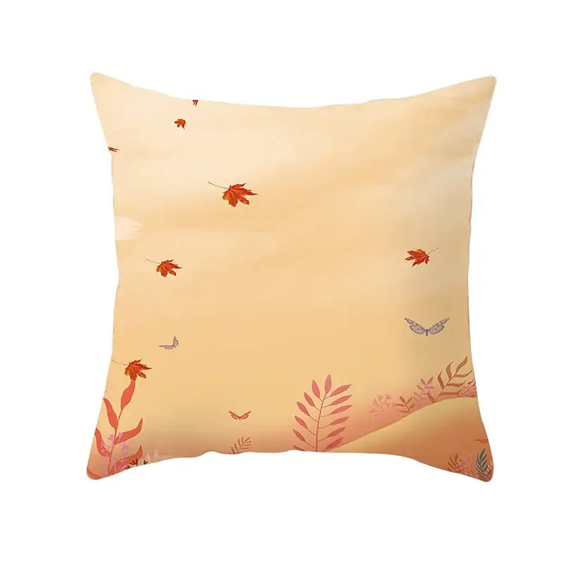 Botanical Autumn Pillow Case