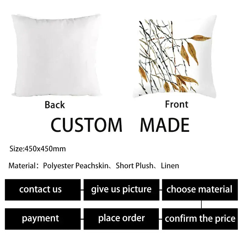 Botanical Autumn Pillow Case