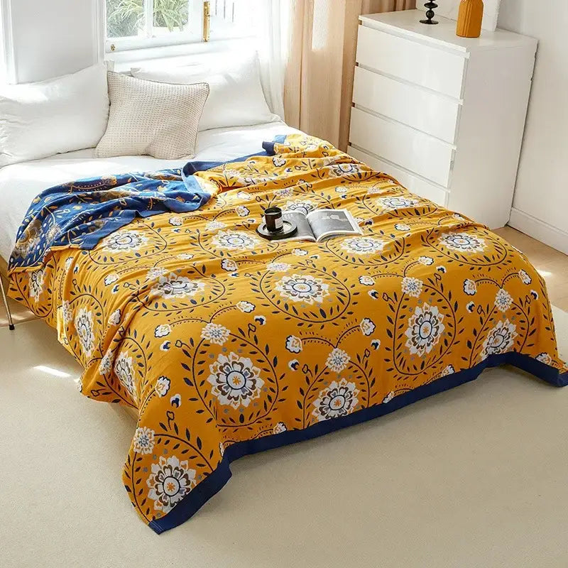 Off-White Cotton Bedspread