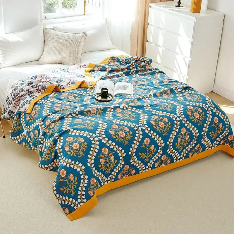 Off-White Cotton Bedspread