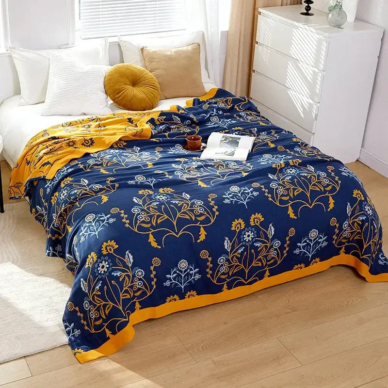 Off-White Cotton Bedspread