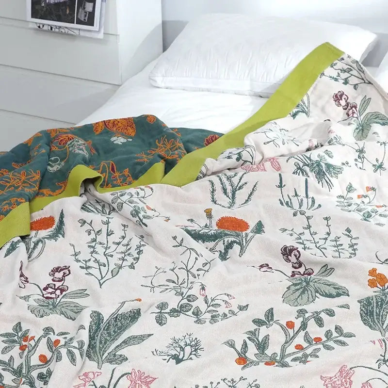 Off-White Cotton Bedspread