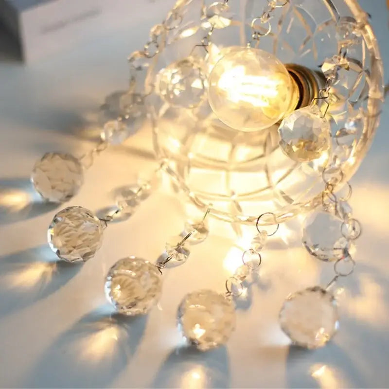 Brass Clear Pendant Light