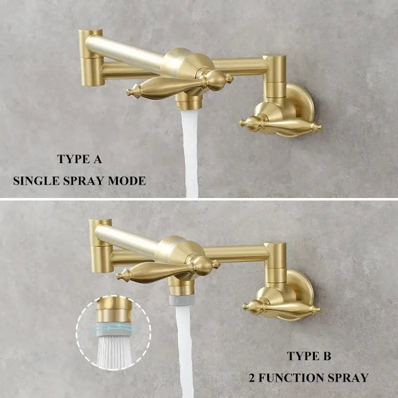 Brass Telescopic Spray Faucet