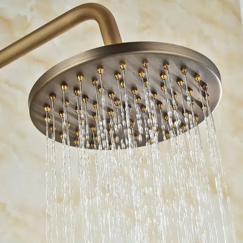 Brass Handheld Shower Faucet Set with Spray