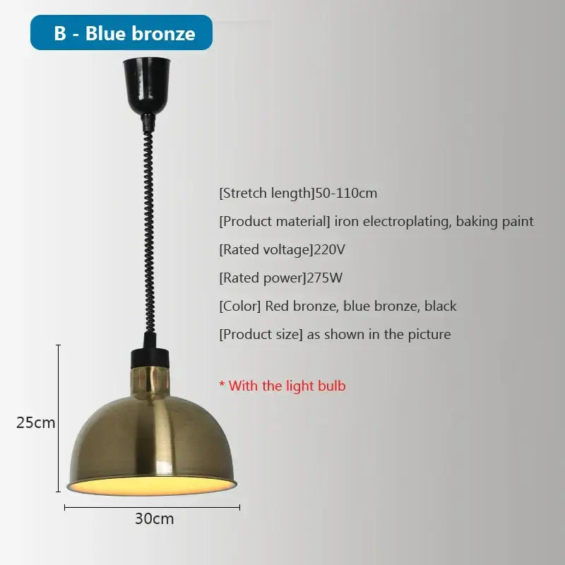 Brass Electric Pendant Light