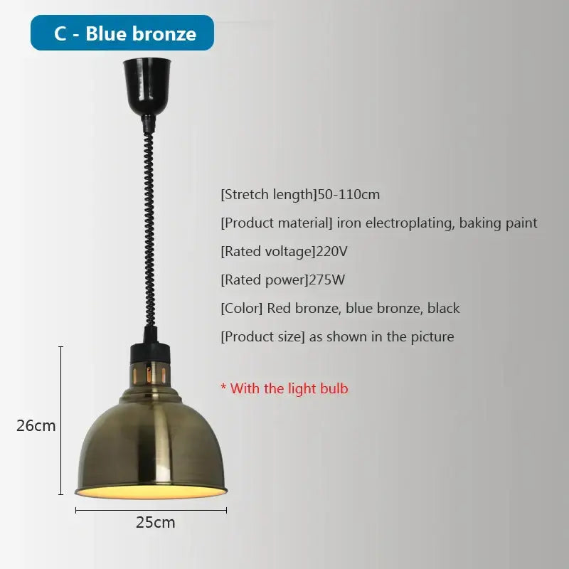 Brass Electric Pendant Light