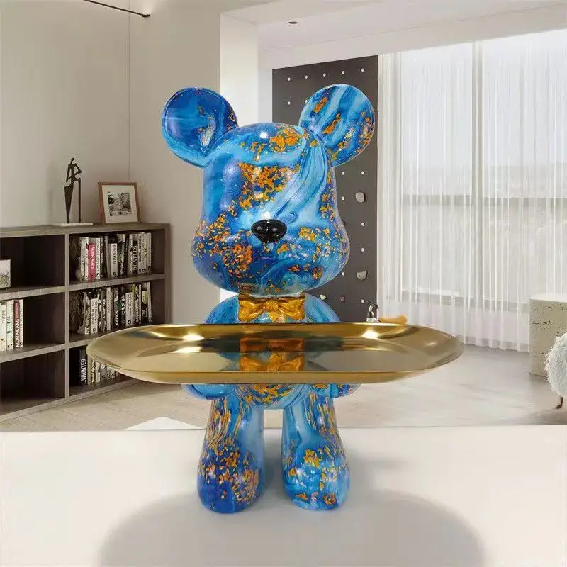 Graffiti Bear Key Tray