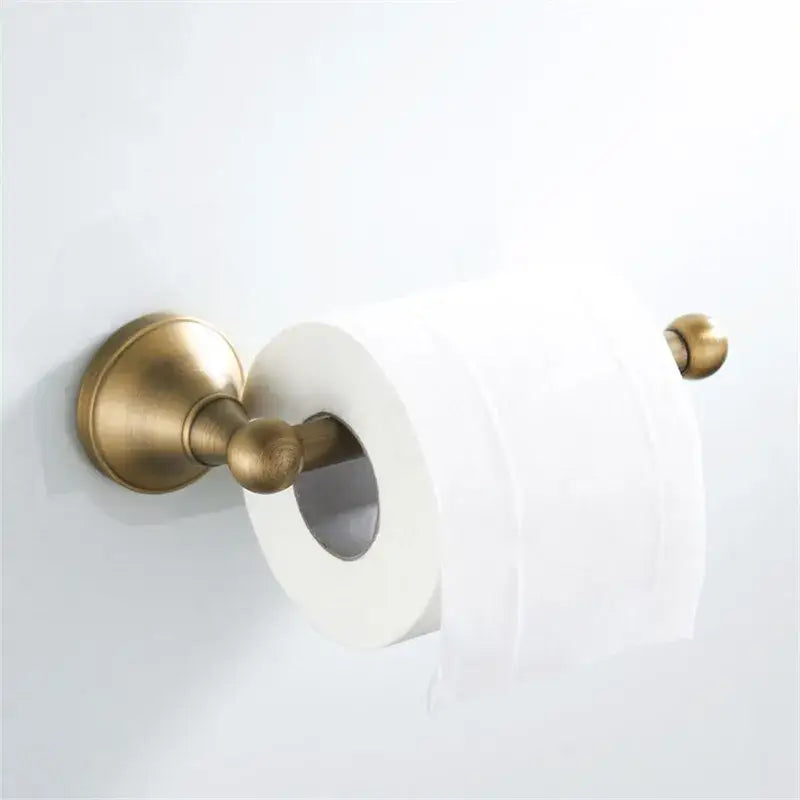 Bronze Ceramic Bathroom Set
