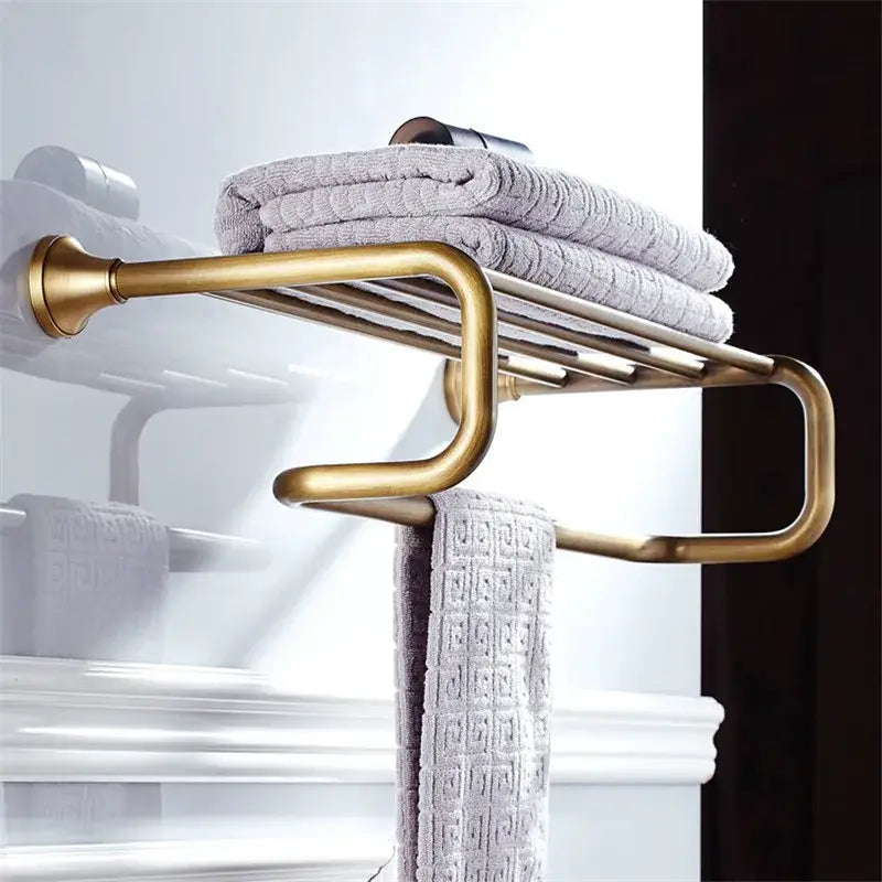 Bronze Ceramic Bathroom Set