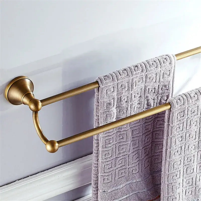 Bronze Ceramic Bathroom Set
