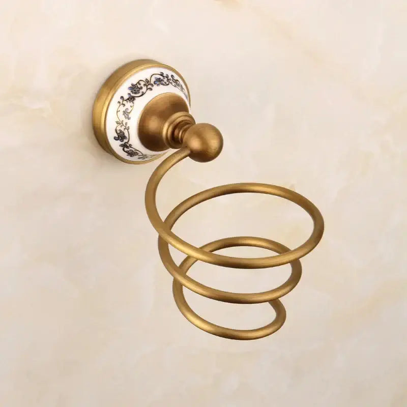 Bronze Ceramic Hardware Set