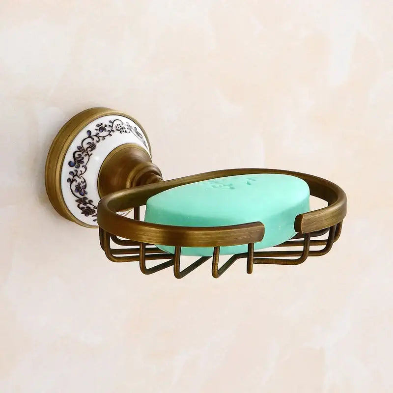 Bronze Ceramic Hardware Set