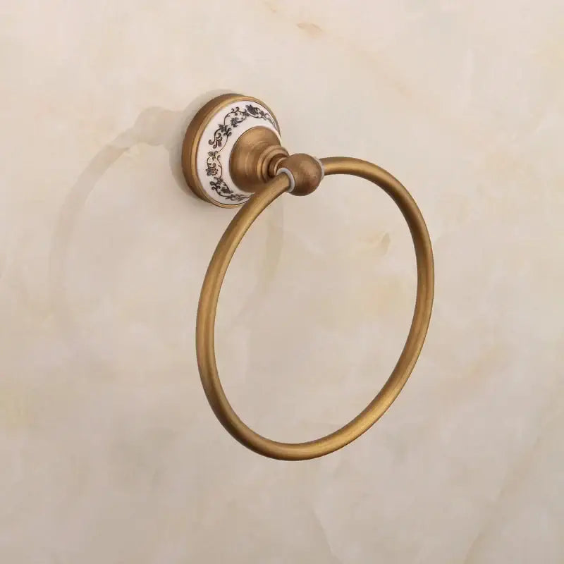 Bronze Ceramic Hardware Set