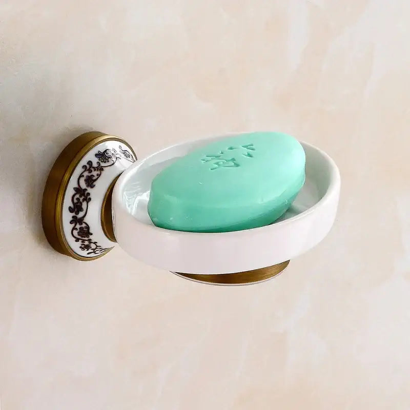 Bronze Ceramic Hardware Set