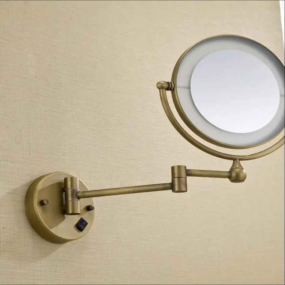 Bronze LED Makeup Mirror