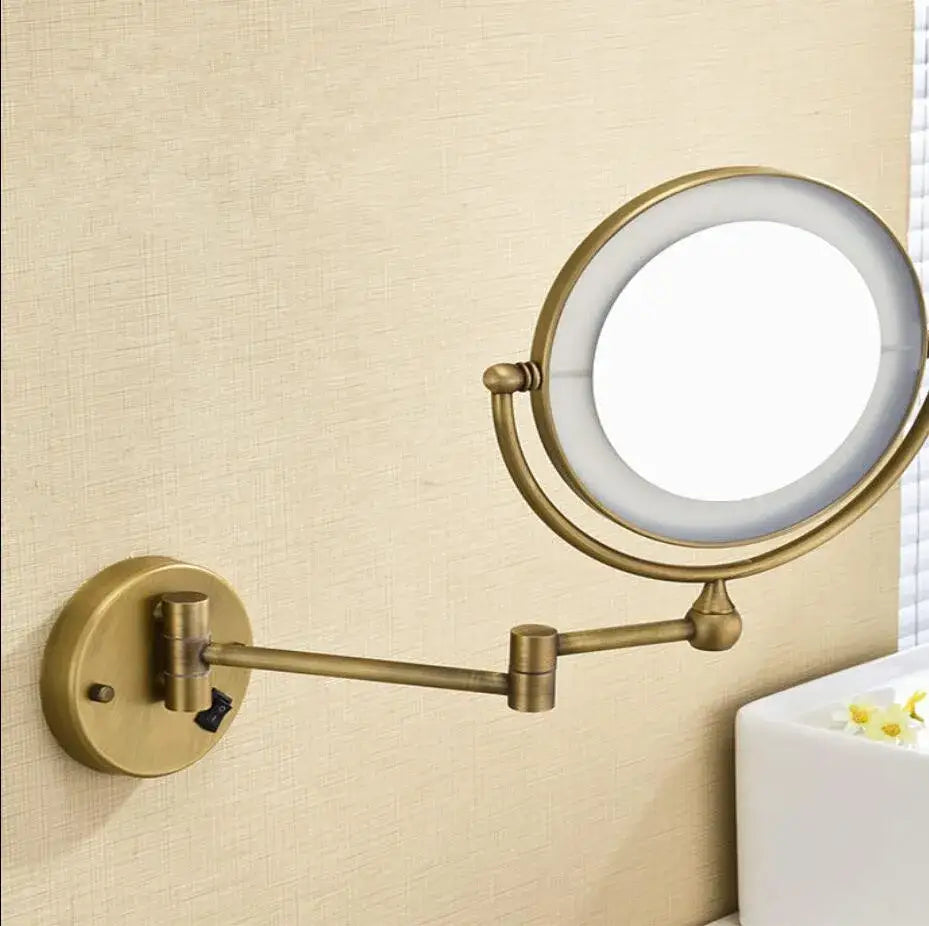 Bronze LED Makeup Mirror