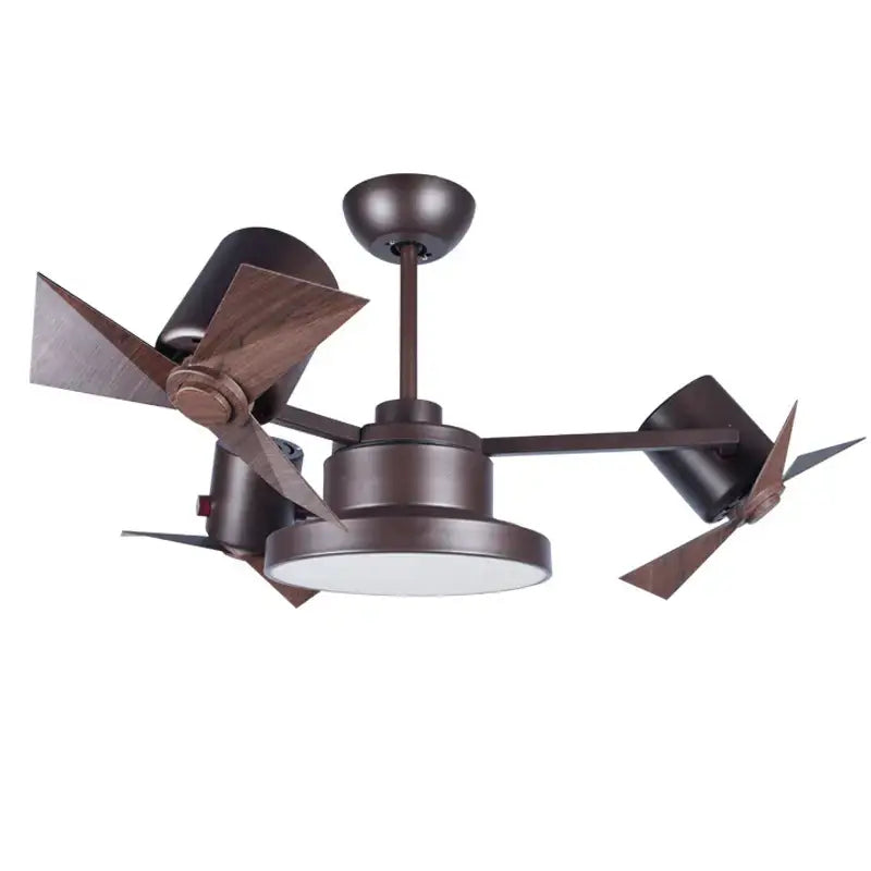 Bronze Wood Blade Ceiling Fan