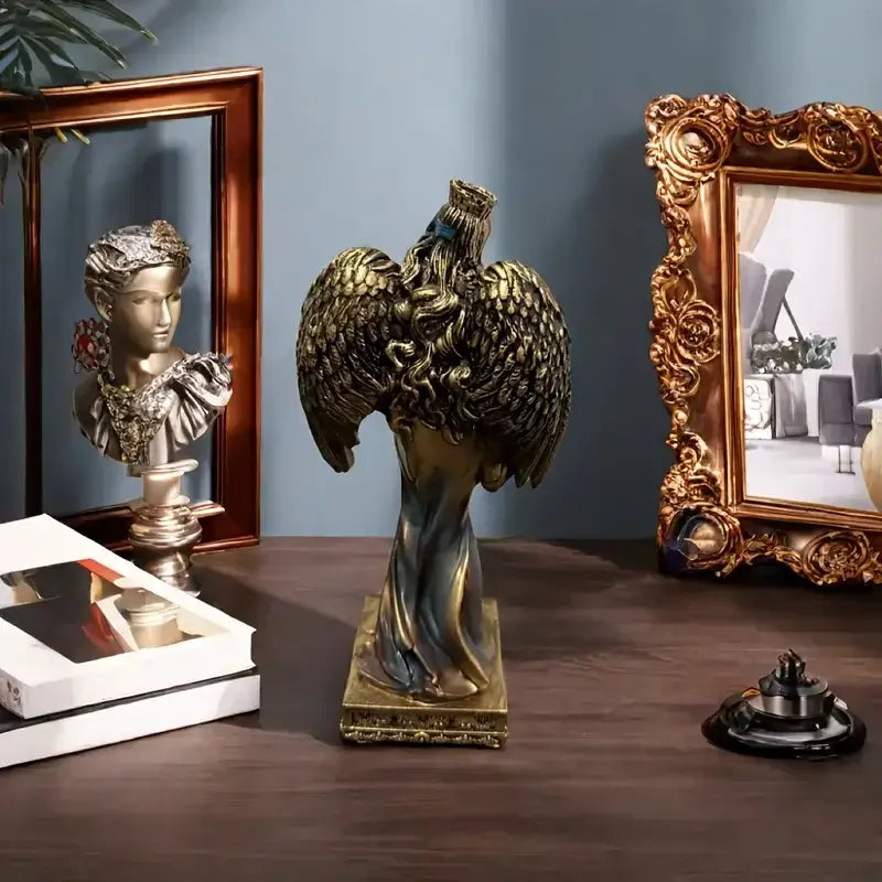 Bronze Fortune Goddess Sculpture