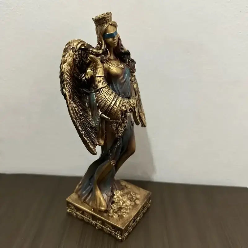 Bronze Fortune Goddess Sculpture