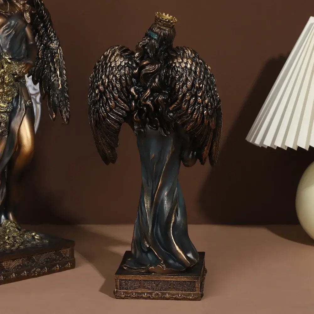 Bronze Fortune Goddess Sculpture