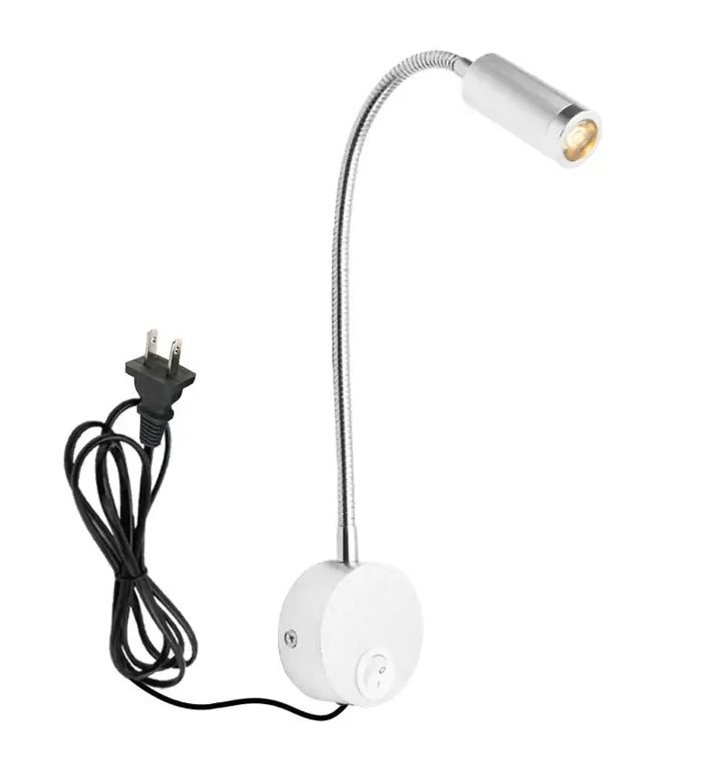 Bronze Gooseneck Wall Sconce Adjustable Dimmable
