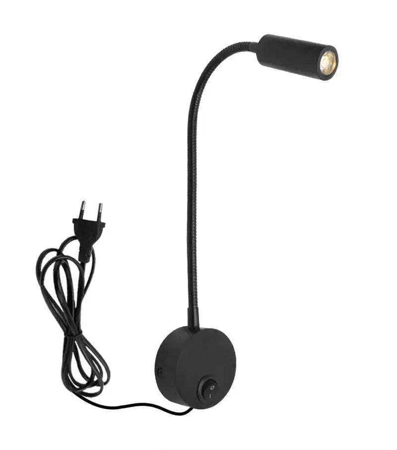 Bronze Gooseneck Wall Sconce Adjustable Dimmable