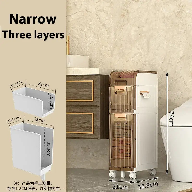 Narrow Multi-Layer Storage Rack