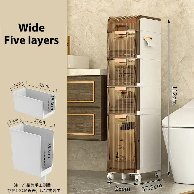 Narrow Multi-Layer Storage Rack