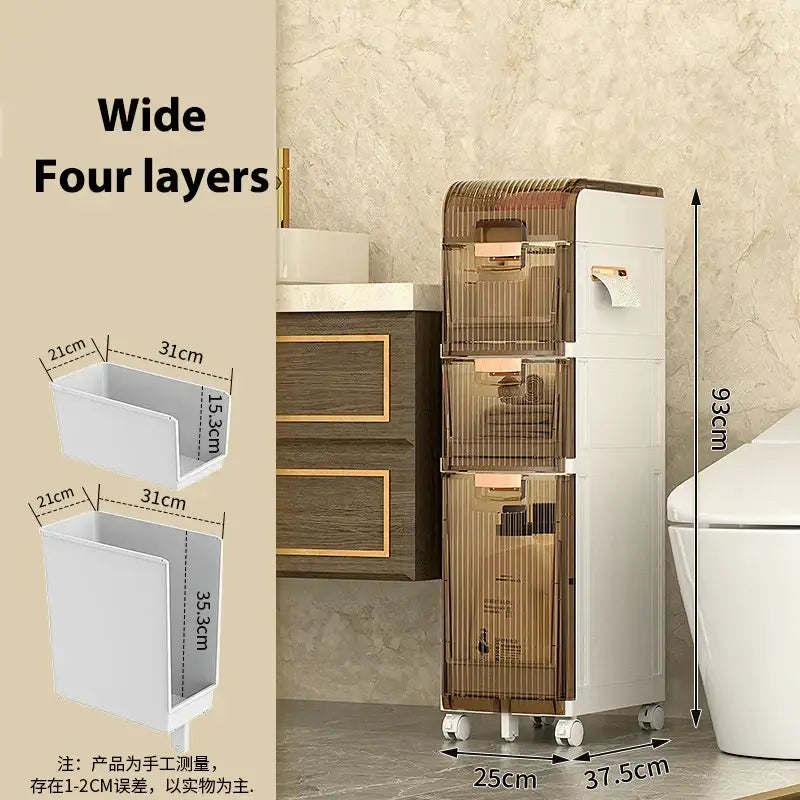 Narrow Multi-Layer Storage Rack