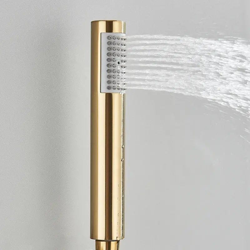 Brushed Gold Hand Shower