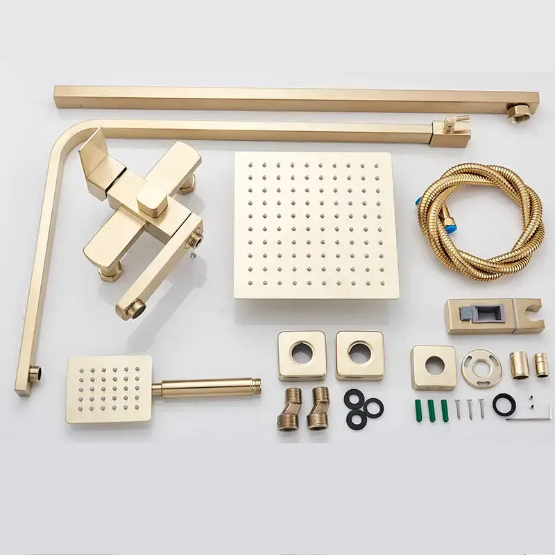 Brushed Gold Shower Mixer