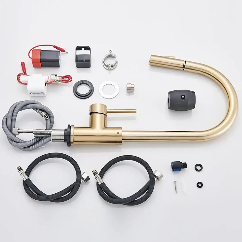 Brushed Gold Smart Touch Faucet