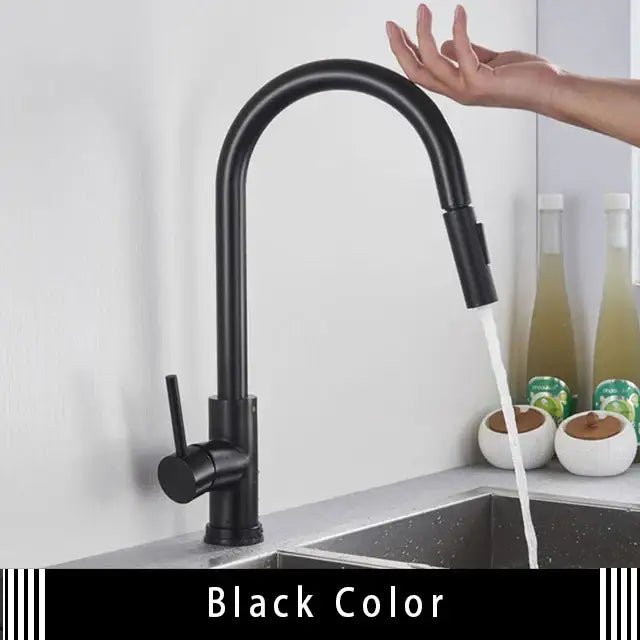 Brushed Gold Smart Touch Faucet