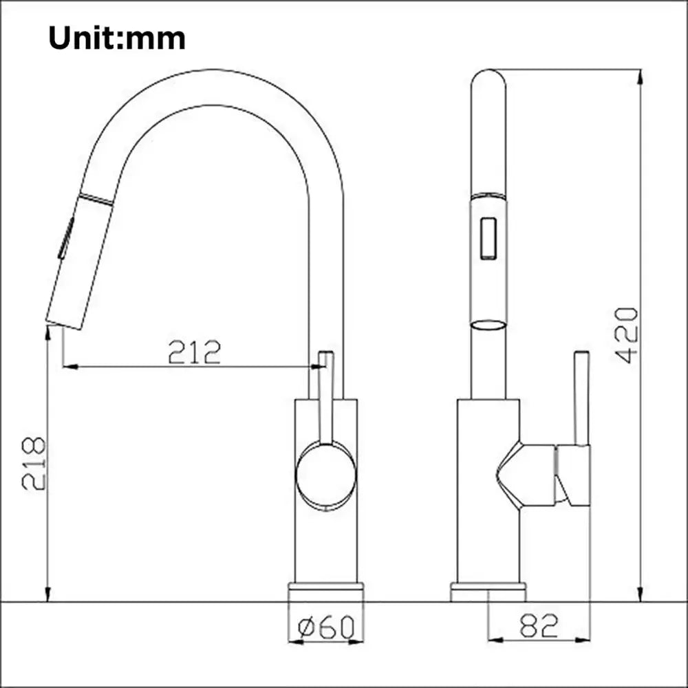Brushed Gold Smart Touch Faucet