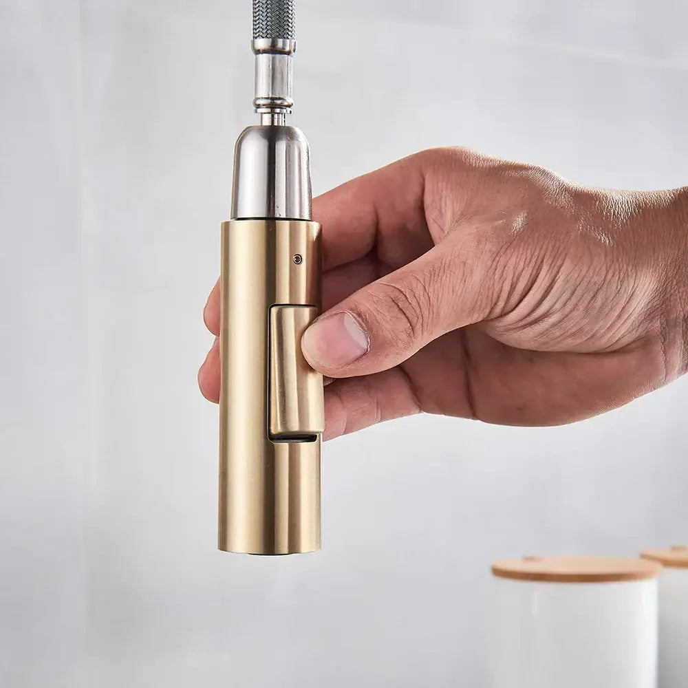 Brushed Gold Smart Touch Faucet